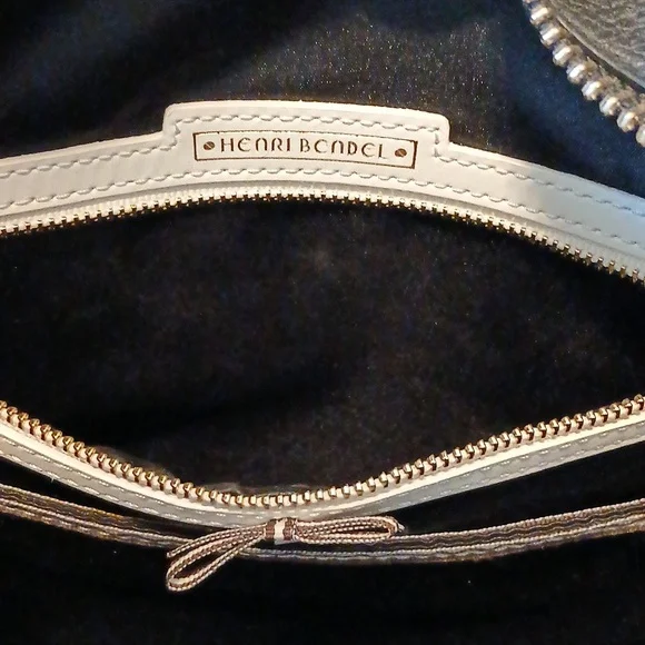 Henri Bendel Rare Tricolor Black, Orange, and Gray Large Tote - Picture 13 of 13